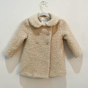 Janie & Jack Sherpa Coat 18-24 months